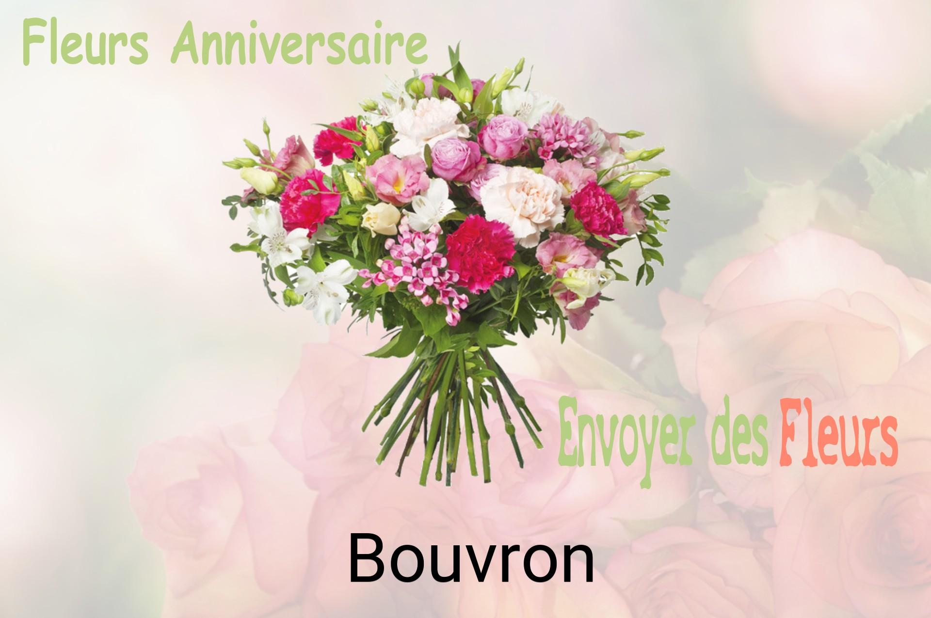 Bouquet de fleurs d’anniversaire livré à Bouvron