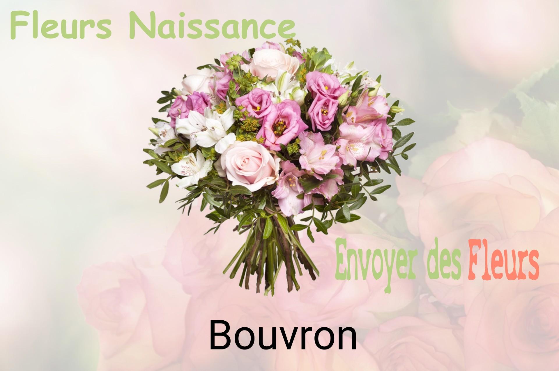 Bouquet de fleurs de naissance livré à Bouvron